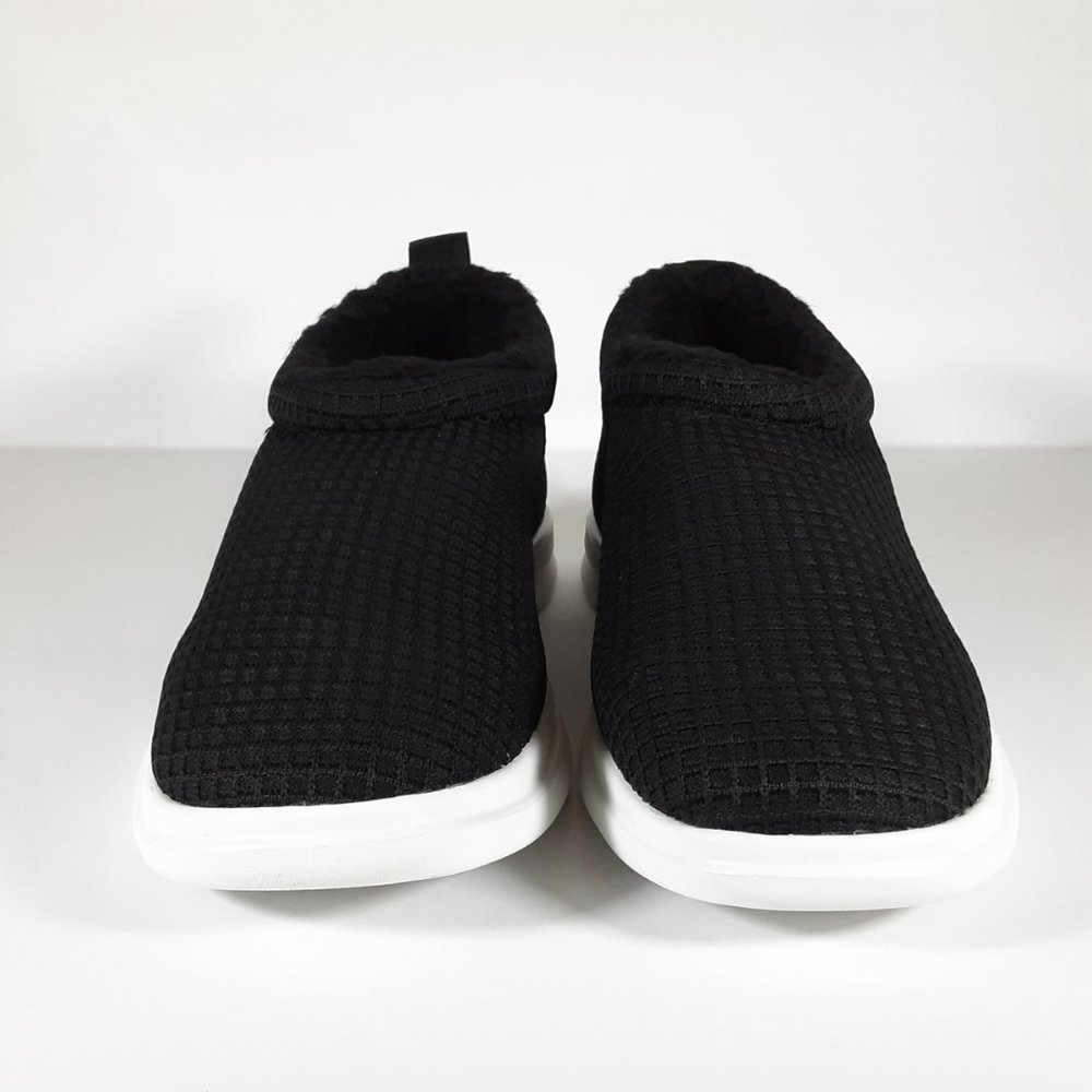 LUSSO CLOUD GURU SHERP MEN'S SHOES SIZE 11 IN JET BLACK WAFFLE / LILY WHITE BNIB - Picture 4 of 16